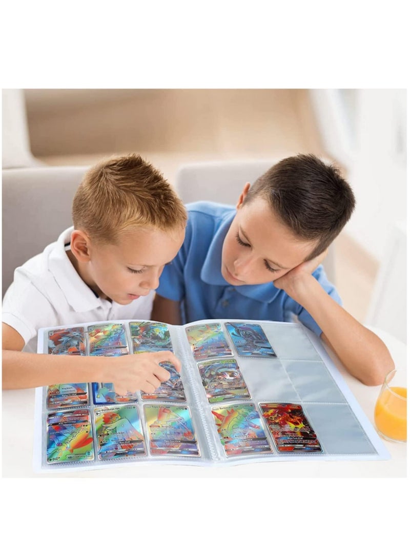 9 Pocket card album 180 Cards Map Game Collection Binder Holder Folder Top Loaded List Toys Gift for kids - Image 5