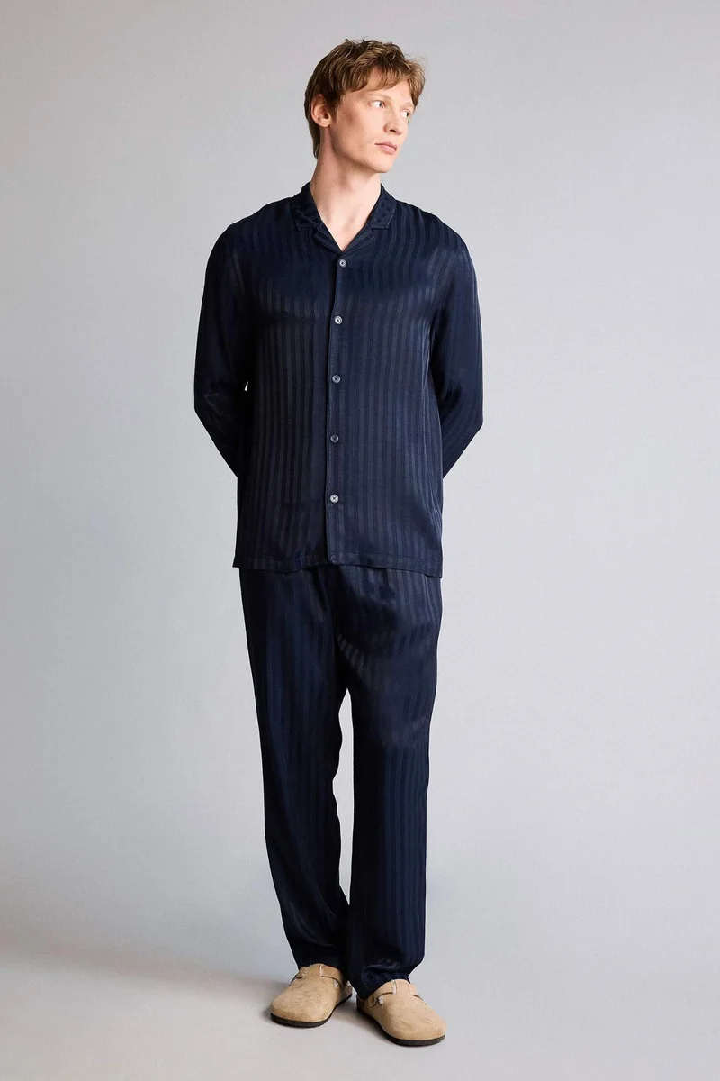 ديفاكتو 2 piece Regular Fit Striped Set