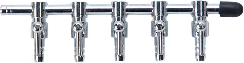 Five Heads Aquarium Air Stone Distributor Enhances Water Quality Oxygen Splitter Device - Image 5