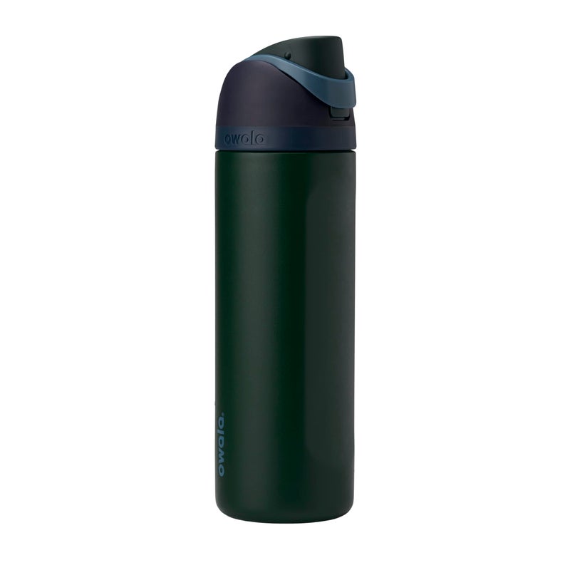 Owala FreeSip Insulated Stainless Steel Water Bottle with Straw BPAFree Sports Water Bottle Great for Travel 24 Oz Lost Signal - Image 2