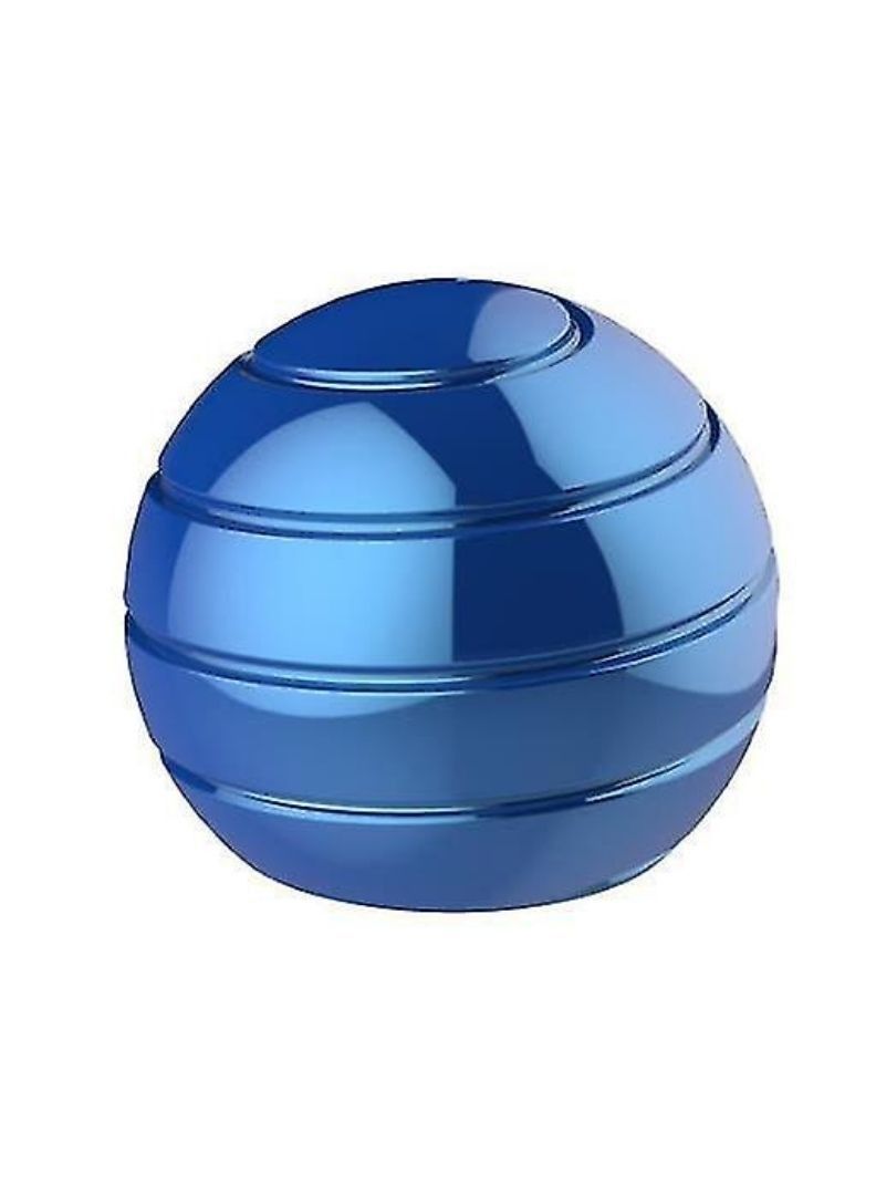 Prime Fingertip Rotating Tabletop Ball Toy 55mm Blue - Image 1
