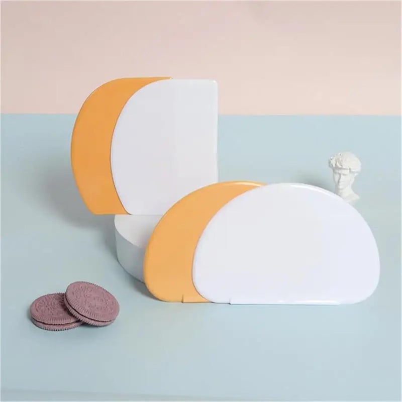 Dough Scraper 30PCS Plastic Dough Cream Scraper Round Pizza Cutter Pastry Slicer Blade Dough Scraper for Cake Bread Pasty Kitchen Tool For Cooking Baking Scraping(04 3pcs) - Image 2