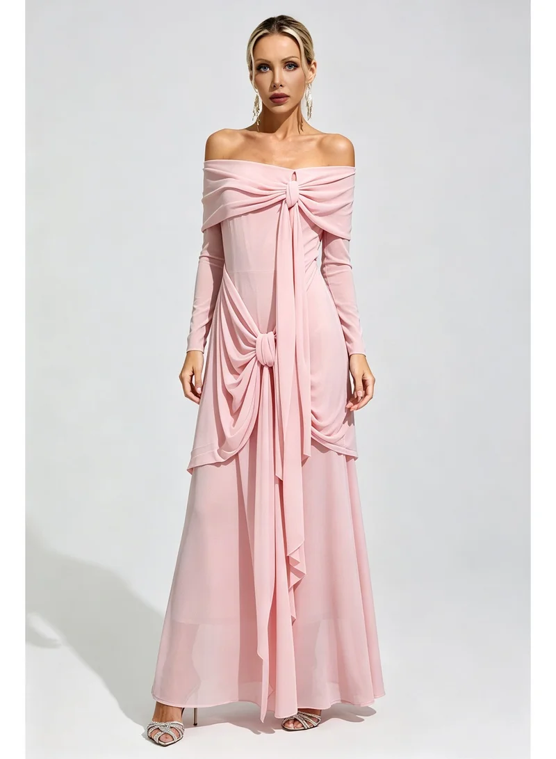 Hadleigh Off-Shoulder Maxi Dress