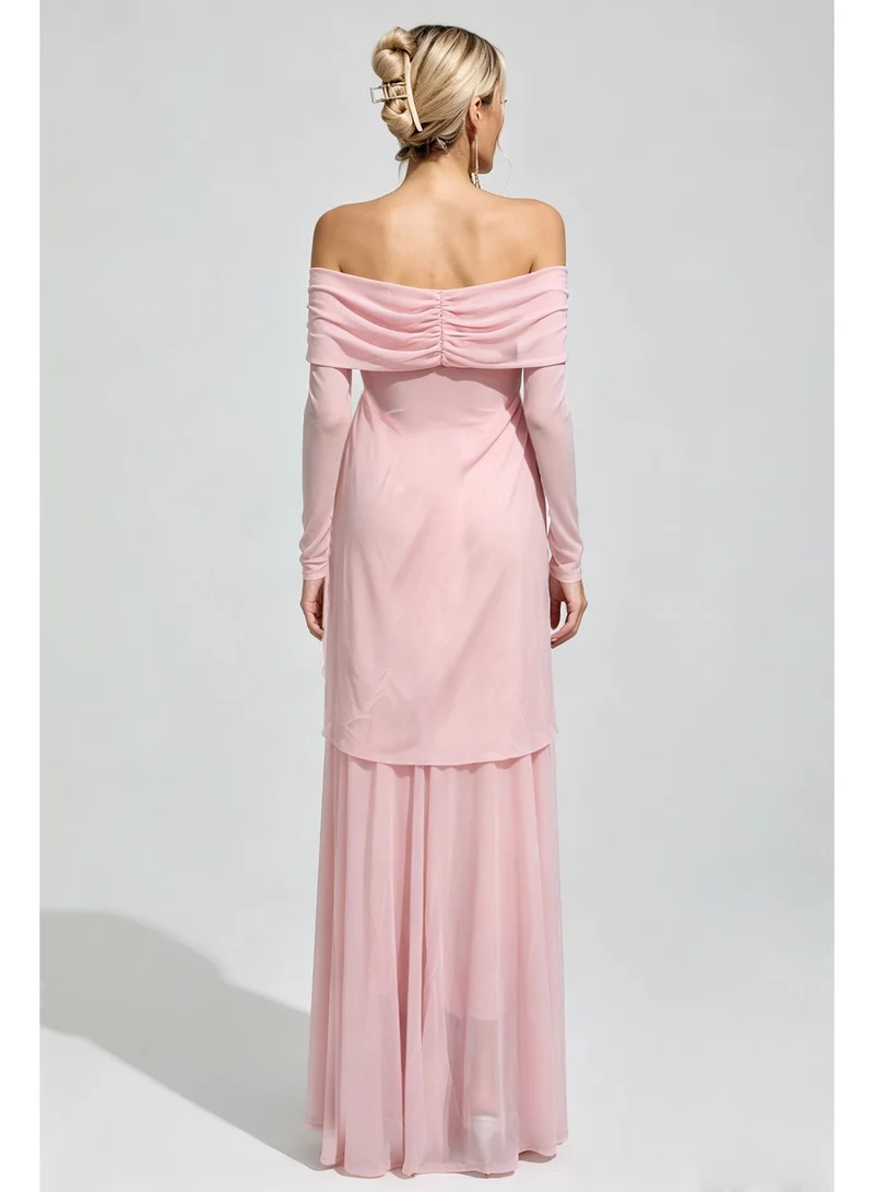 Catchall  Hadleigh Off-Shoulder Maxi Dress for Women | Best Price UAE