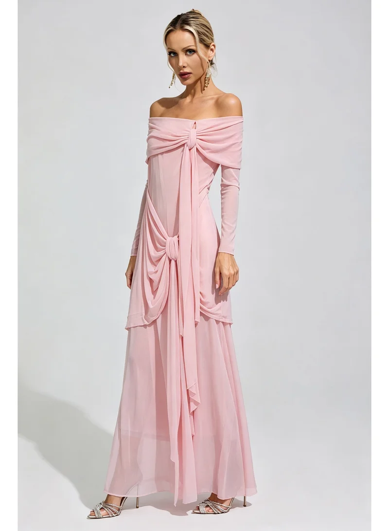 Catchall  Hadleigh Off-Shoulder Maxi Dress for Women | Best Price UAE