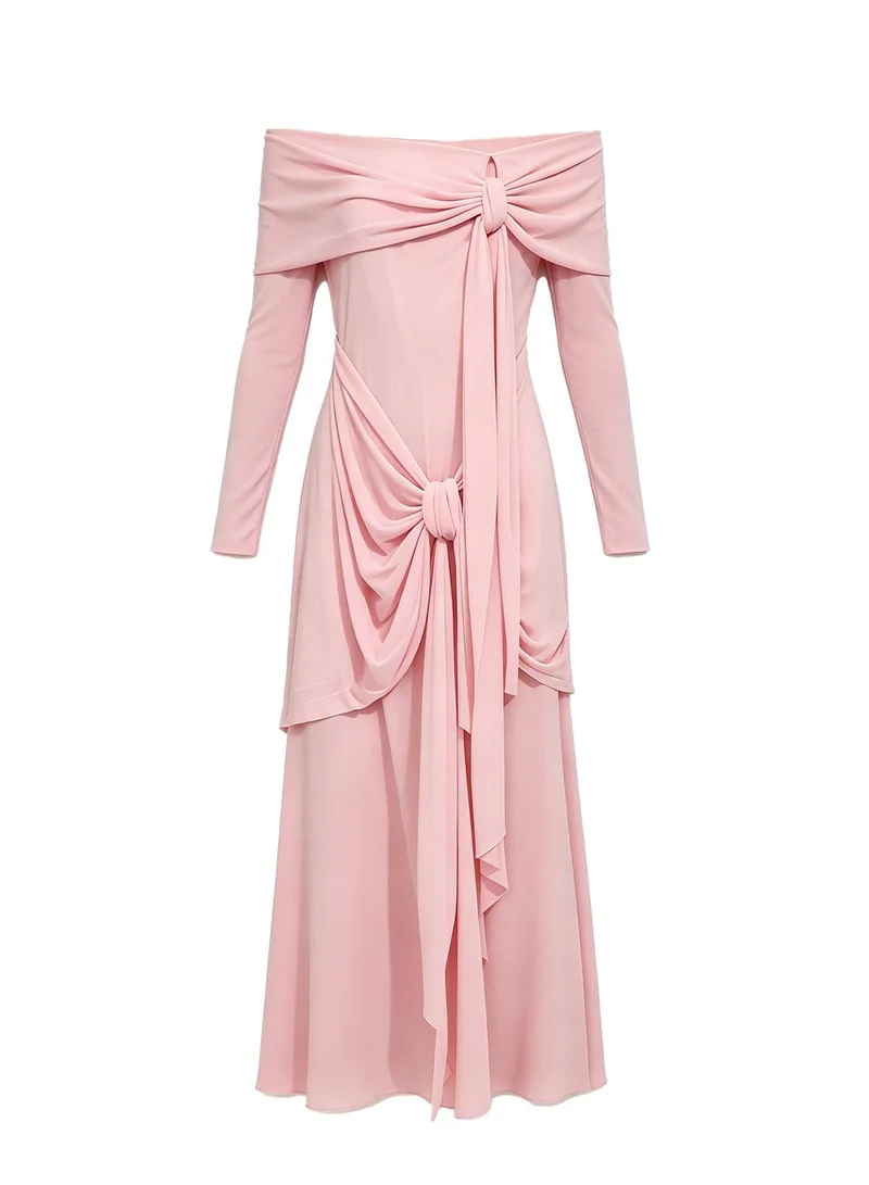 Catchall  Hadleigh Off-Shoulder Maxi Dress for Women | Best Price UAE