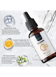 7 Days Vitamin C & Vitamin E Age Defying Serum 30 Ml Light Weight Non Greasy Helps Reduces Wrinkles Skin Repair Naturally Glowing Face Serum No Parabens & Sulphates No Animal Testing  - Image 4