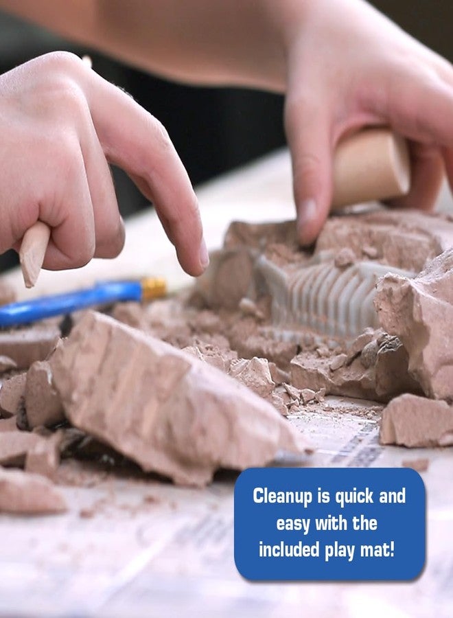 ArtSkills Epic Lab Dinosaur Fossil Digging Kit for Kids, Glow in The Dark Dinosaur Bones for Kids to Dig Up, Gifts for Boys 8-12 - Image 4