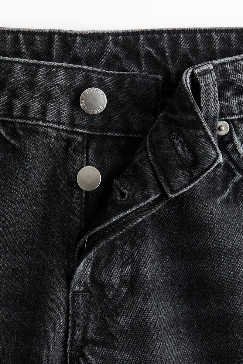 H&M  Bootcut Regular Waist Cropped Jeans for Women | Best Price UAE