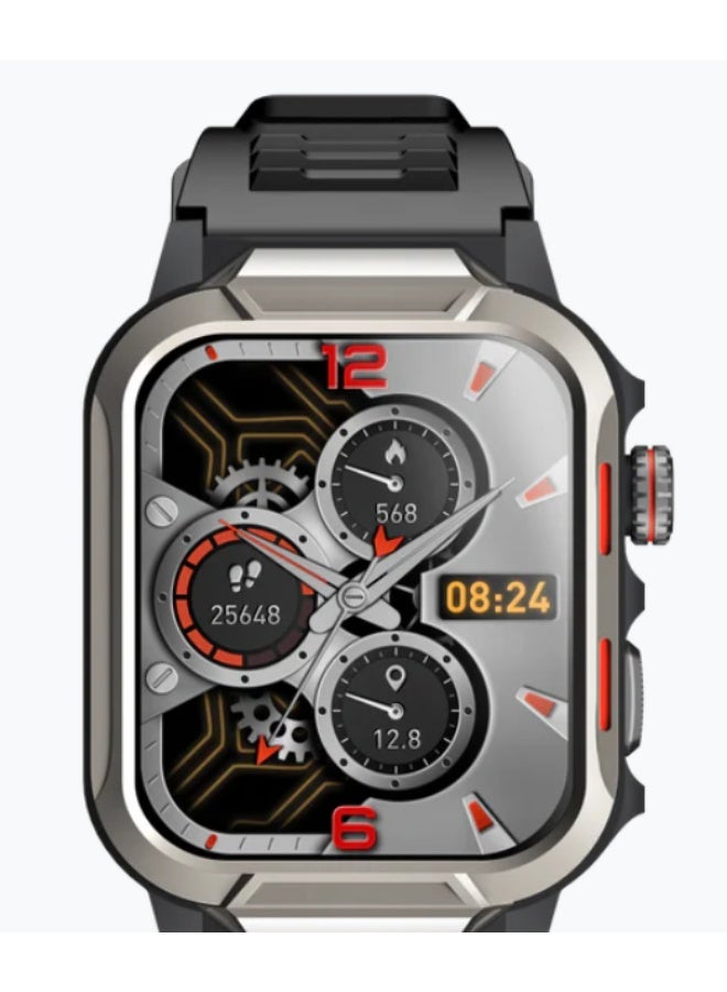 Styrke GTS9 ARMOR - Grey Smart Watch, Stylish looking, unisex, Tracks health, Everyday Wear - Image 1
