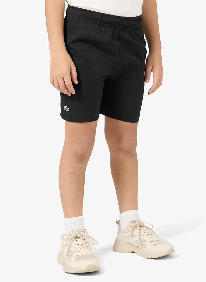 LACOSTE Kids Drawstring Casual Shorts