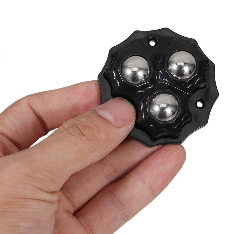 Self Adhesive Swivel Caster Wheels 8pcs with 3 Ball Bearings Heavy Duty Silent for Furniture Storage Box Kitchen Appliances - Image 4