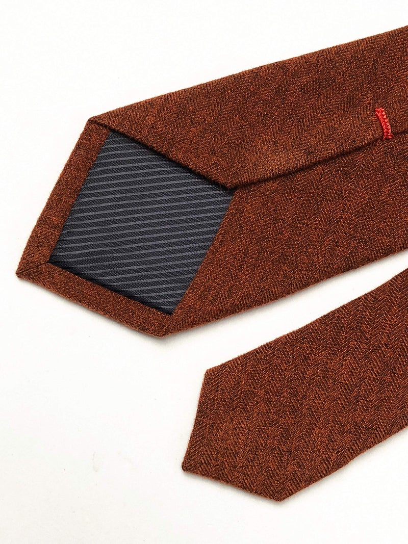 Ctskyte Men's Boys Womens Camel Tan Ties Trendy Designer Menswear Ideal Autumn Accessory - Image 4