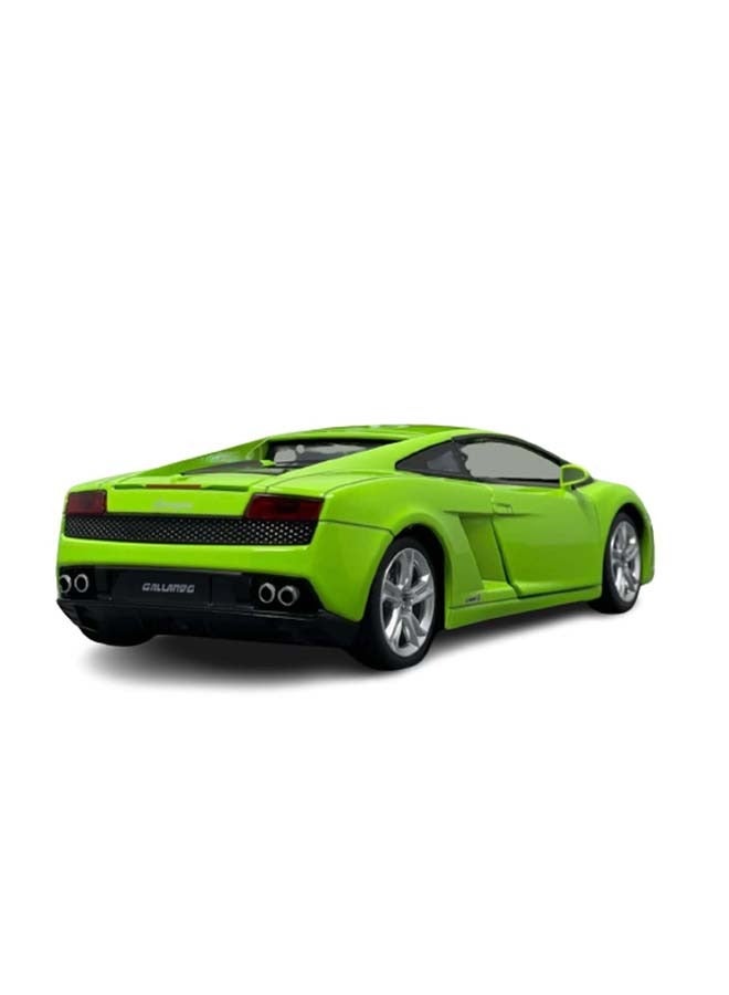 D-Power لامبورغيني جالاردو LP5604 أخضر | نسخة مقلدة، عنصر جامع نهائي، سيارات هايبر ريسينغ | مركبات لعب، نموذج سيارة معدنية سحب للخلف | الحجم 1:32، للأطفال 3+  - Image 2