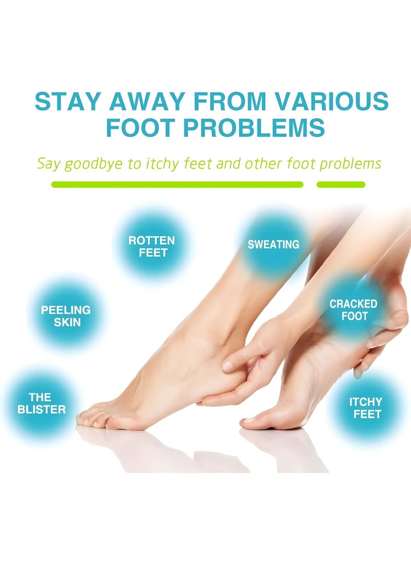 Smart - Smart Deodorizing foot Powder, Foot Odour Eliminator with Anti Bacterial ingredients 75g  Pack of 2 - Image 1