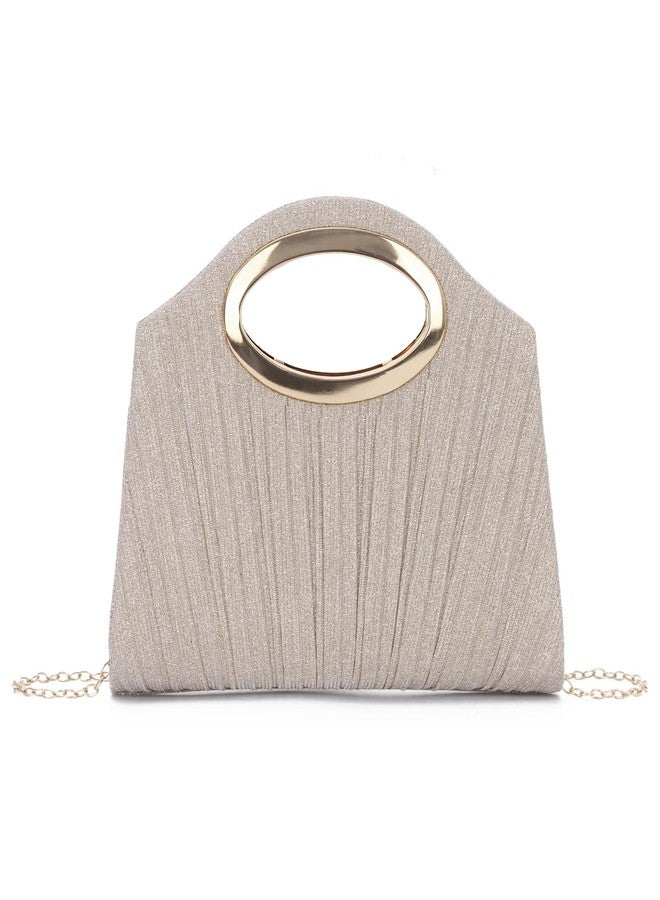Lanpet Small Evening Bag Clutch Purse for Formal Women's Handbags with Chain for Cocktail Wedding and Party - Image 1