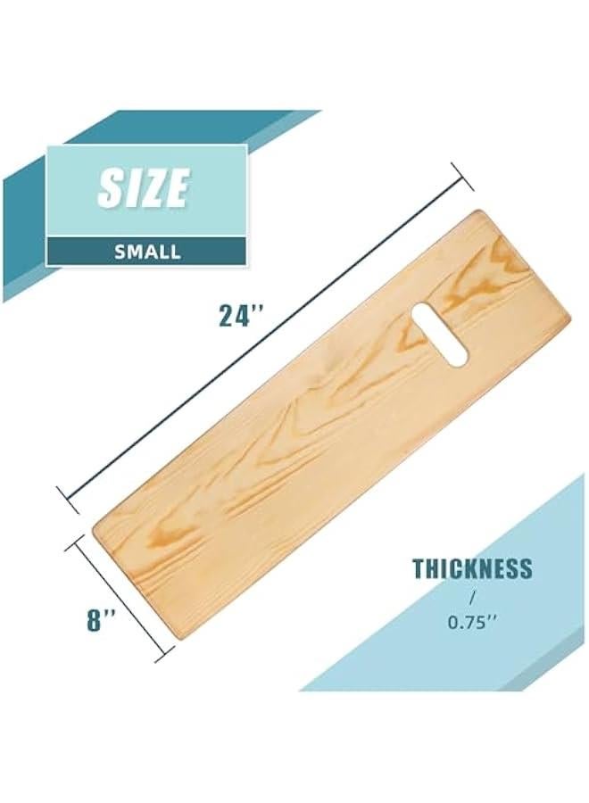 Arabest Transfer Board and Slide Board with Handles,Made of Heavy-Duty Wood, Mobility Aid for Senior,Handicap,Holds up to 500 Pounds,24x8x0.75……  - Image 5