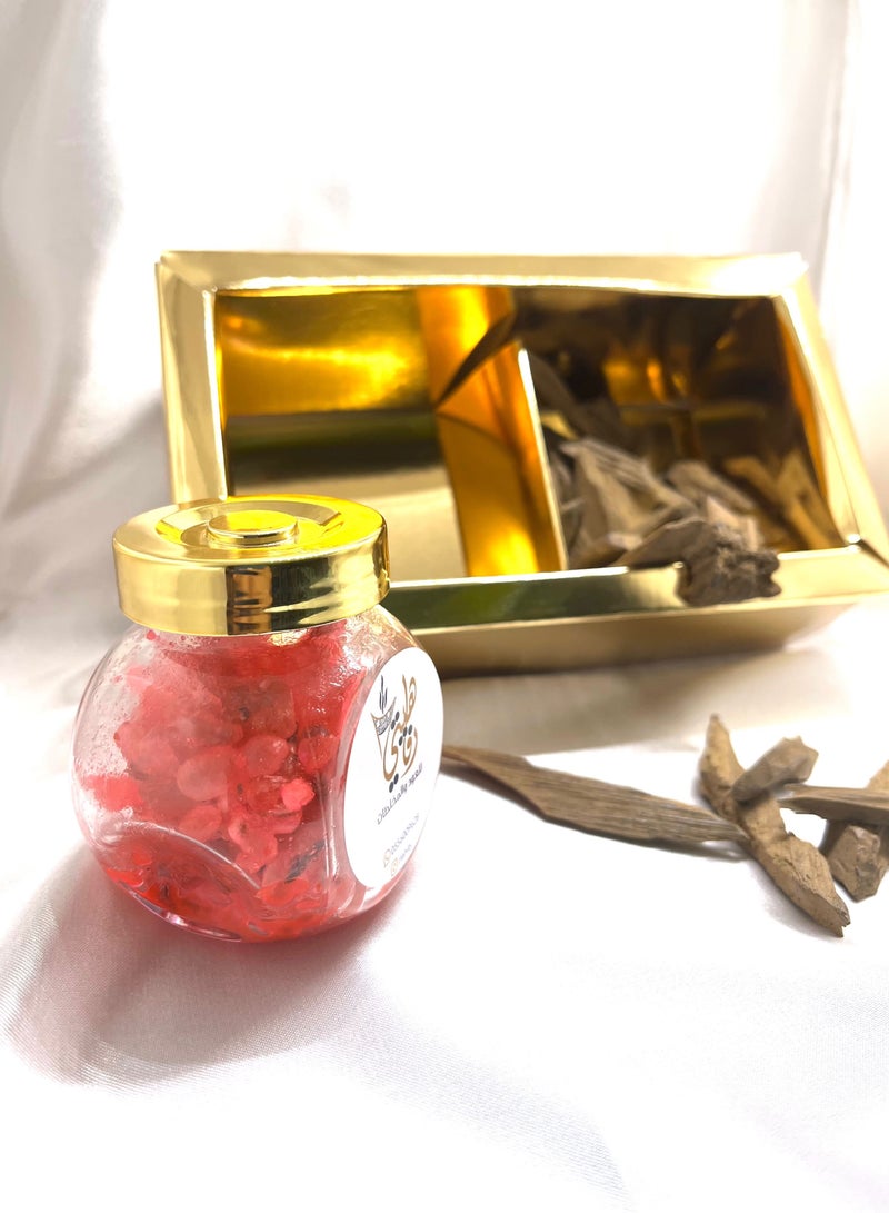 رفاهيتي لبان عماني مسقى رائحه زهور الريف مع اوقيه بخور كلمنتان مالينو - Image 3