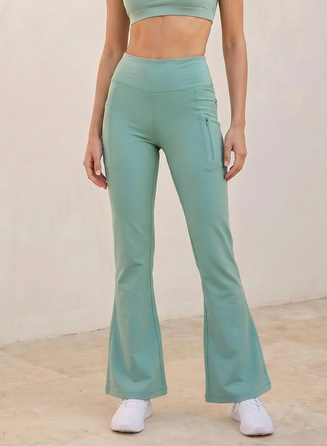 Splash Active 2 Way Stretch Flared Leggings