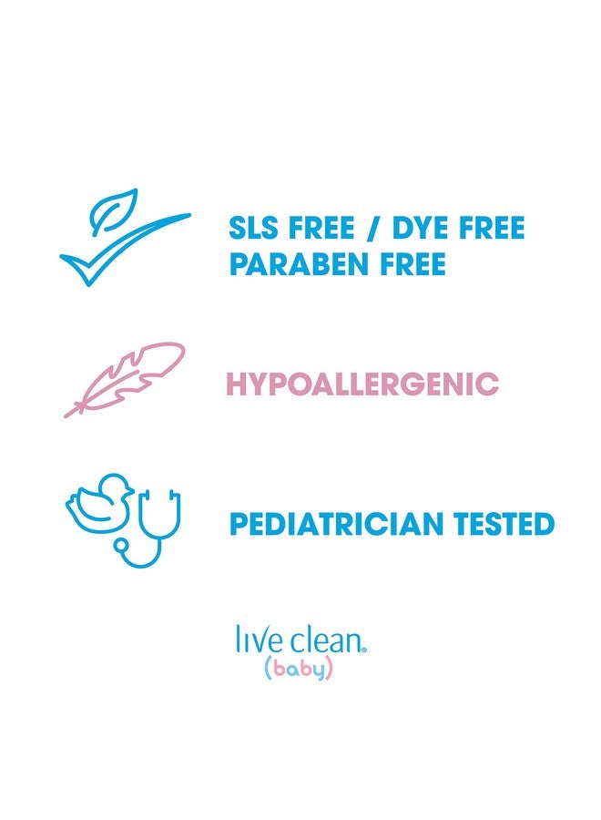 Live Clean Baby Moisturizing Baby Lotion, 25 Oz - Image 2