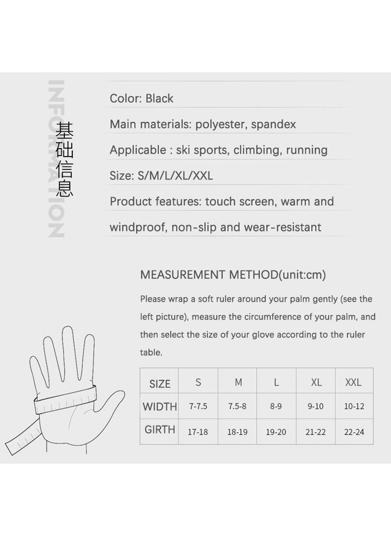 Schulzz Motorcycle-Ski Gloves Water-Cold-Windproof Touch Finger  - Image 4