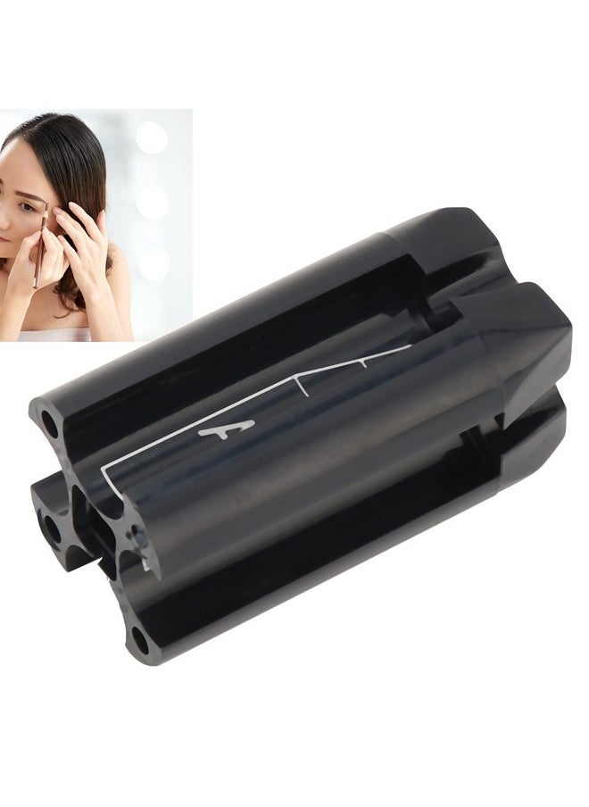 Sharpening Tool Duckbill Sharpener For Eyebrow Pencil 4 In 1 Multifunctional Eyebrow Cosmetic Pencil Permanent Makeup Tool For Beginners & Professional (Black)