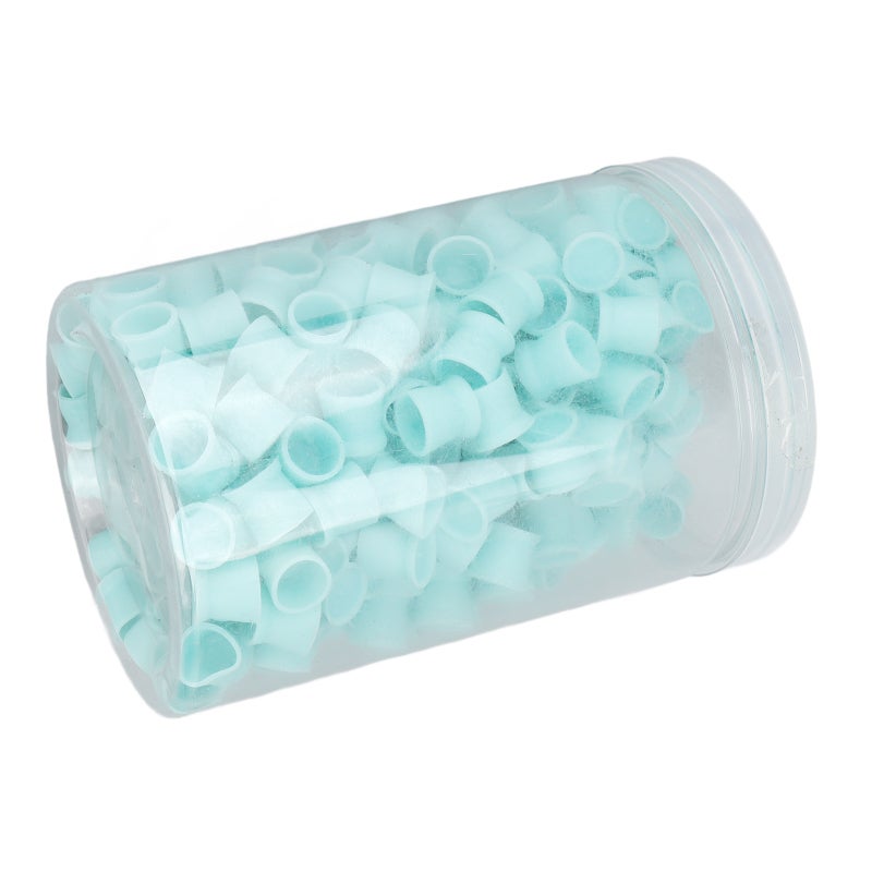 300pcs Tattoo Ink Cups Food Grade Silicone Multipurpose Disposable Tattoo Pigment Cups for Tattoo SuppliesBlue - Image 3