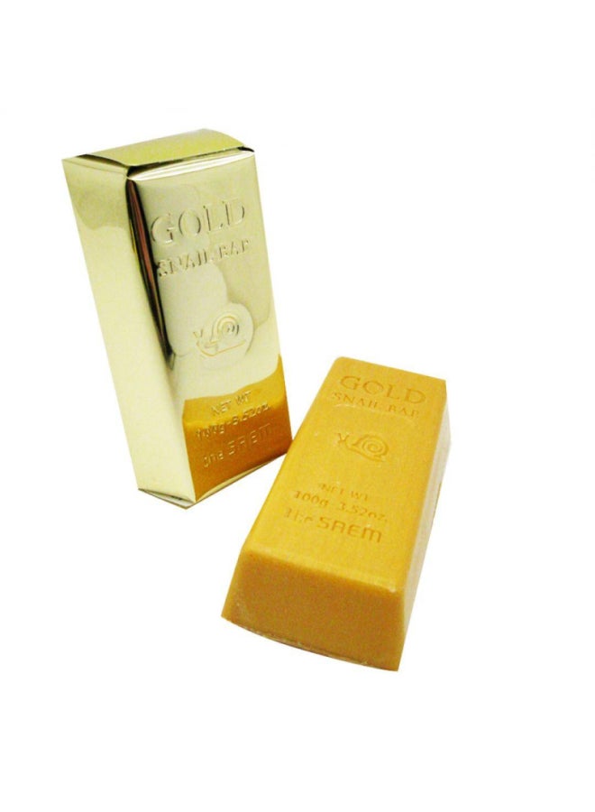 the SAEM The Saem Gold Snail Bar Face Soap - 100 g  - Image 2