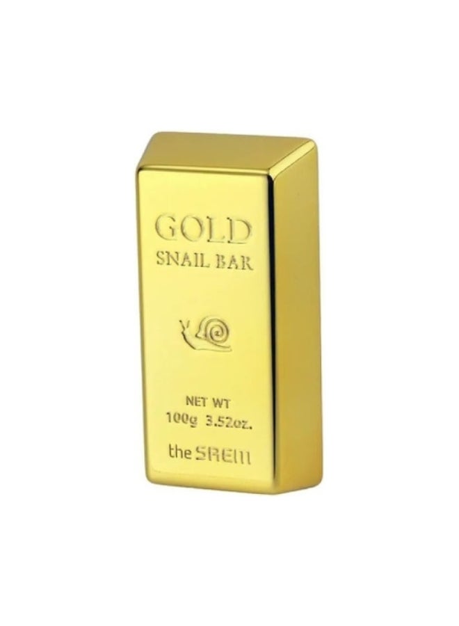 the SAEM The Saem Gold Snail Bar Face Soap - 100 g  - Image 1