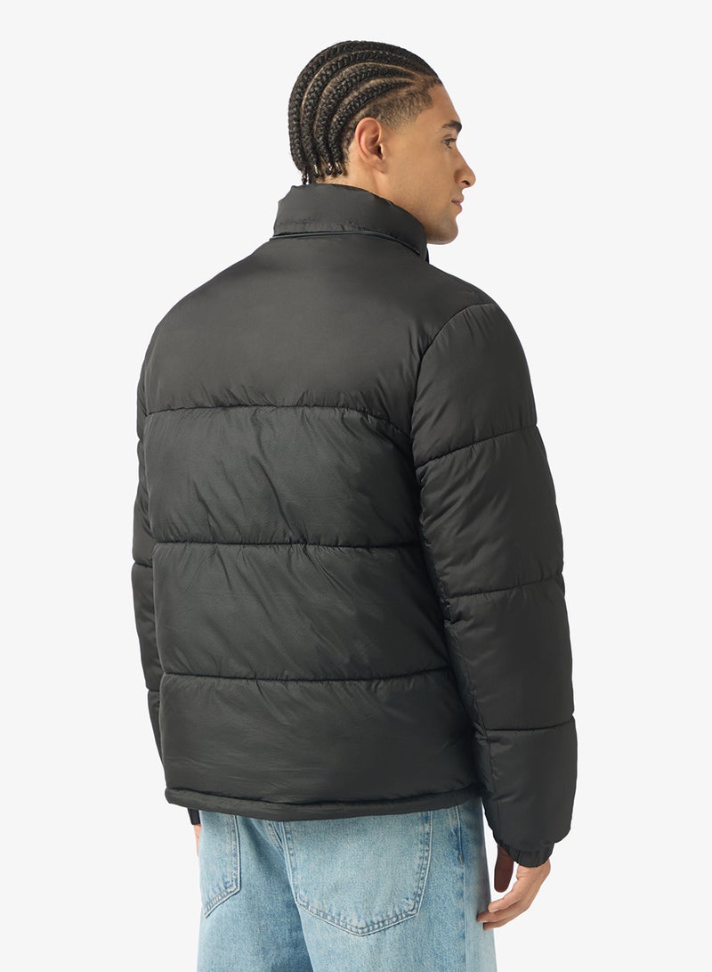 JACK & JONES Essential Puffer Jacket With Hood - Image 2