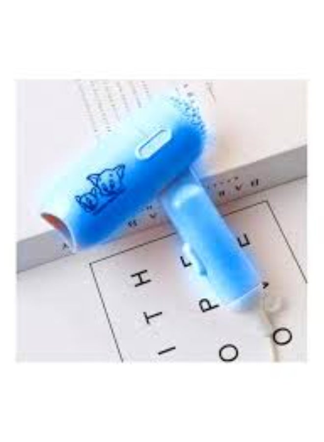 Portable Foldable 450W Hair Dryer for Travel – Pink, Baby Blue, and White - Image 4