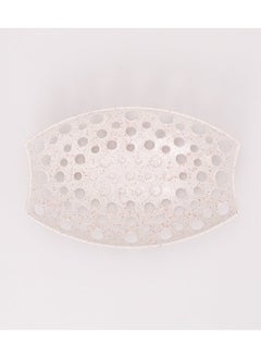 Bright Designs Melamine Fruit Basket Set of 1
  (L 33cm W 22cm H 9cm)  Creamy with brown  - Image 2