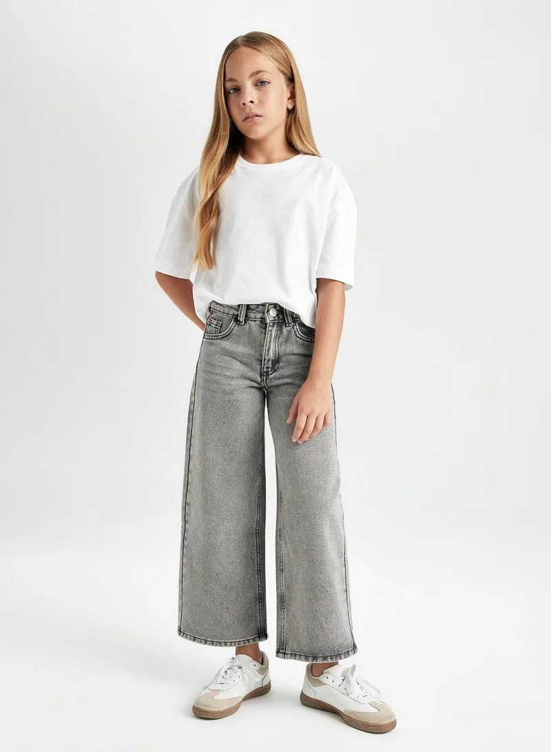 DeFacto Wide Leg Cargo Pocket Pants