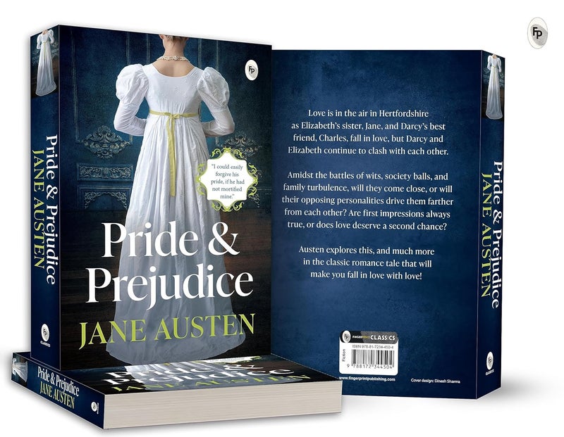 FINGERPRINT with FP logo Pride and Prejudice By Jane Austen - Paperback - Image 5