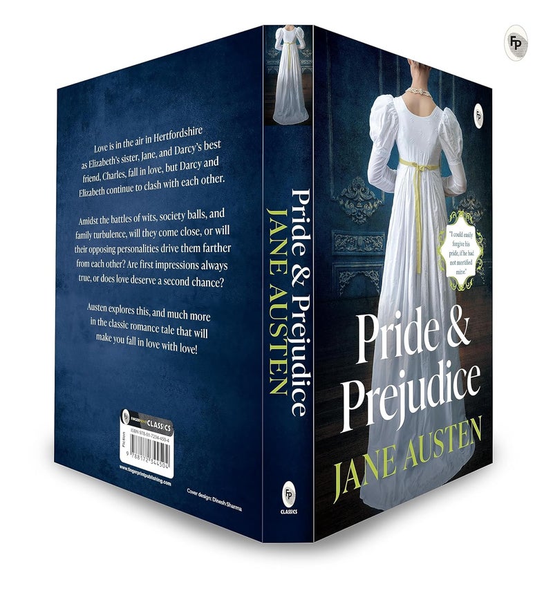FINGERPRINT with FP logo Pride and Prejudice By Jane Austen - Paperback - Image 4