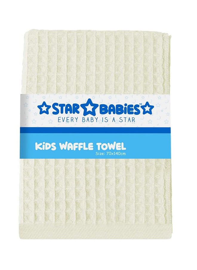 Star Babies - Waffle Towel 70cm x 140cm - Cream - pzsku/Z3758C4C0B3A35FF688E1Z/45/_/1718445343/23516b0d-2e19-4baa-9f04-676fc4e9915a