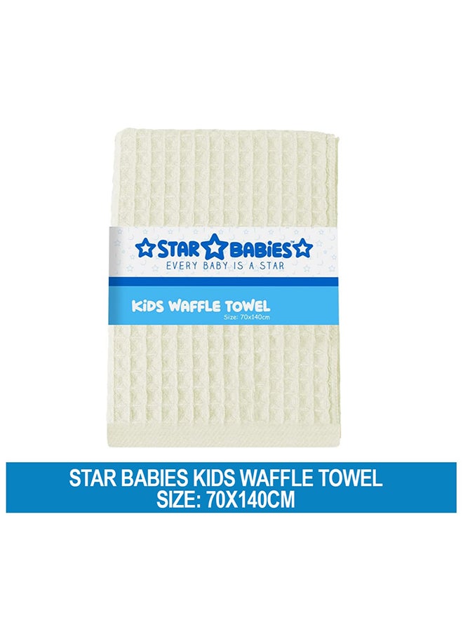 Star Babies - Waffle Towel 70cm x 140cm - Cream - pzsku/Z3758C4C0B3A35FF688E1Z/45/_/1718445345/9386be32-09de-44e5-b705-9f46d518bf12