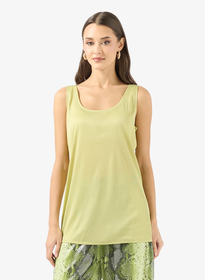 Golden Apple Round Neck Printed Set