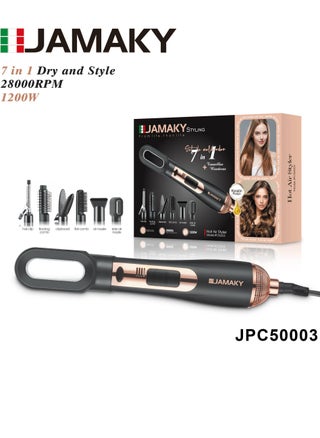 hot air styler , 1200w power of a dryer with Italian technology , JPC50003 volume of a styler with 7 pieces , 3 gear setting / lightweight and easy use - pzsku/Z3758E52F43035A397762Z/45/_/1725113005/e035a7da-352b-414d-a23c-d3ae22027afc