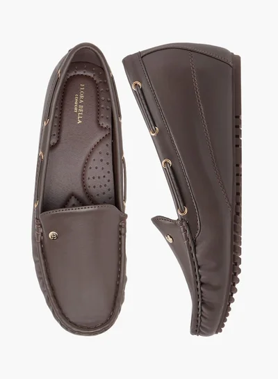 Flora Bella By Shoexpress Women Solid Slip-On Wedge Heel Loafers