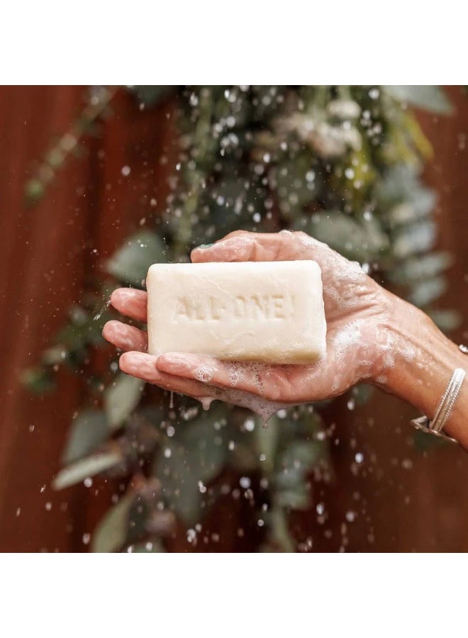 Dr. Bronner's All-One Pure-Castile Bar Soap Peppermint 140g - Image 3