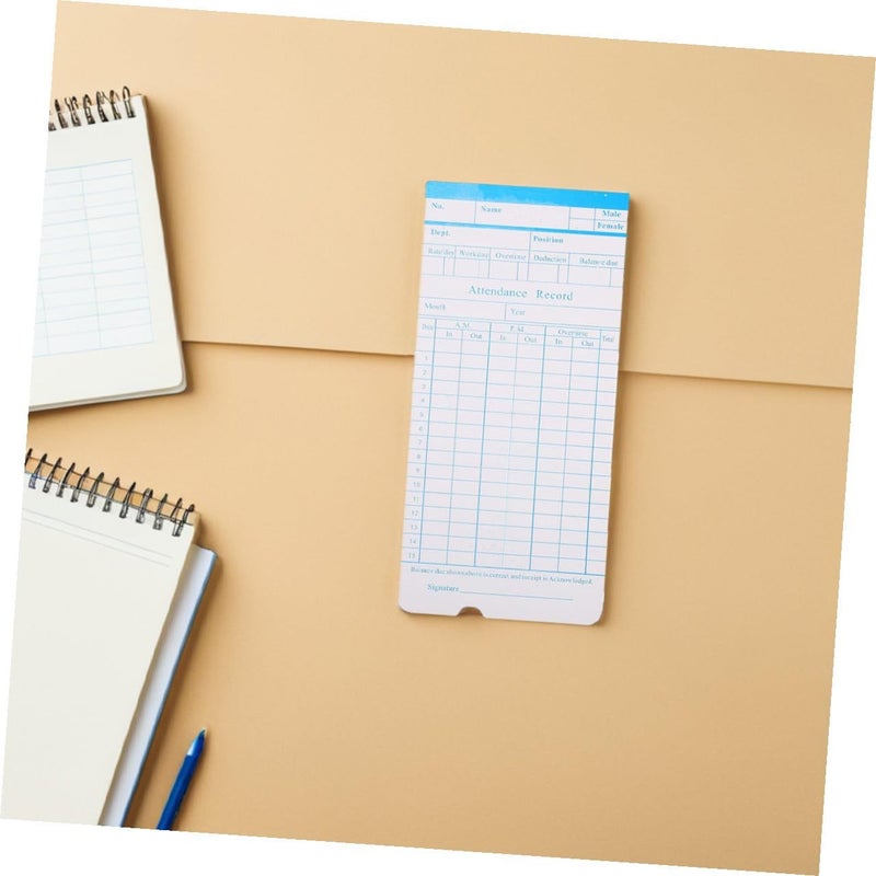 Alipis 285 Pieces Dual Sided Timecards For Employees With High Precision Printed Cards Accurate Clock In Attendance Compatible With Multiple Clocks - Image 5