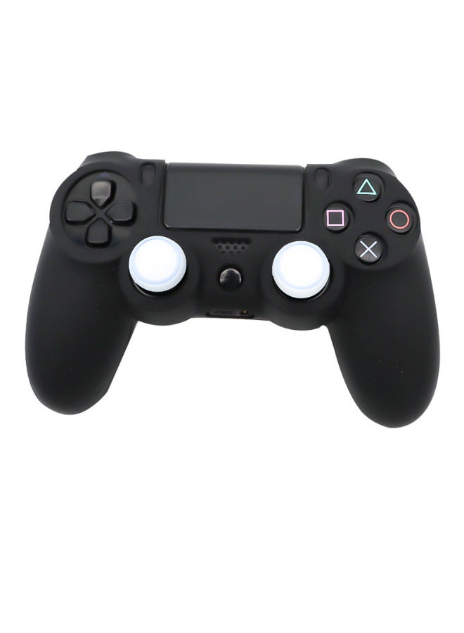 general PS4 Handle Silicone Case PS4 Silicone Case Ps4 Game Handle Case Ps4 Monochrome Dustproof Handle Case-Product Color:Black - Image 3