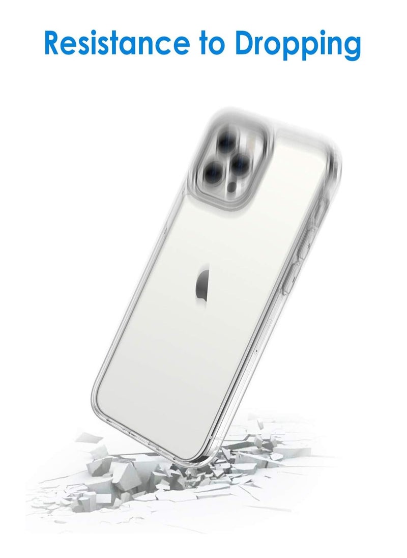 Generic - Transparent Case for iPhone 12/12 Pro Anti-Yellowing Back Ultra Thin Silicone Shockproof Case Apple 6.1 Inch 2020 Crystal Silicone Polycarbonate - Image 1