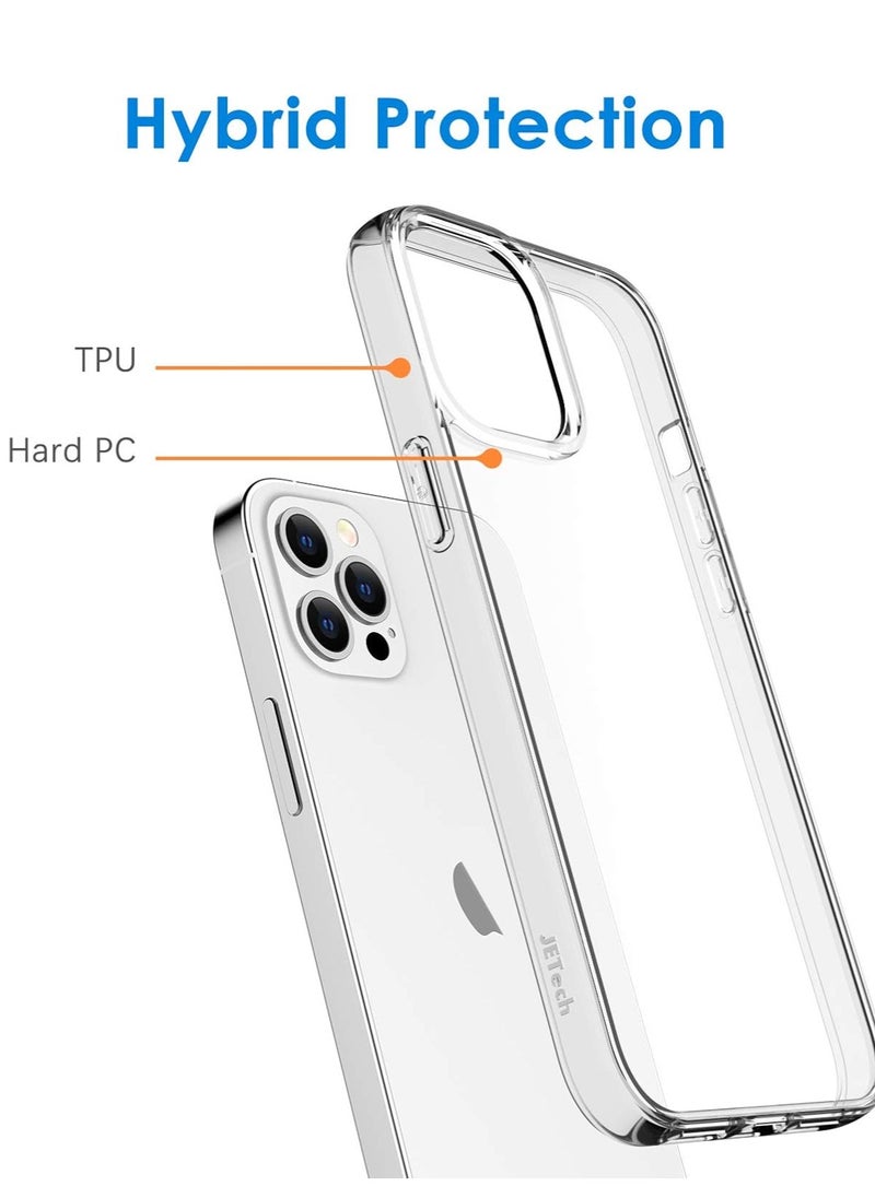 Generic - Transparent Case for iPhone 12/12 Pro Anti-Yellowing Back Ultra Thin Silicone Shockproof Case Apple 6.1 Inch 2020 Crystal Silicone Polycarbonate - Image 1