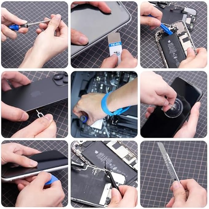 rayihni 82 IN 1 PRECISION SCREWDRIVER SET, MAGNETIC ELECTRONICS REPAIR TOOL KIT WITH FLEXIBLE SHAFT AND EXTENSION ROD, COMPATIBLE FOR PC, LAPTOP, IPHONE, PS4, PS5, XBOX, CAMERA, COMPUTER, TABLET - Image 2