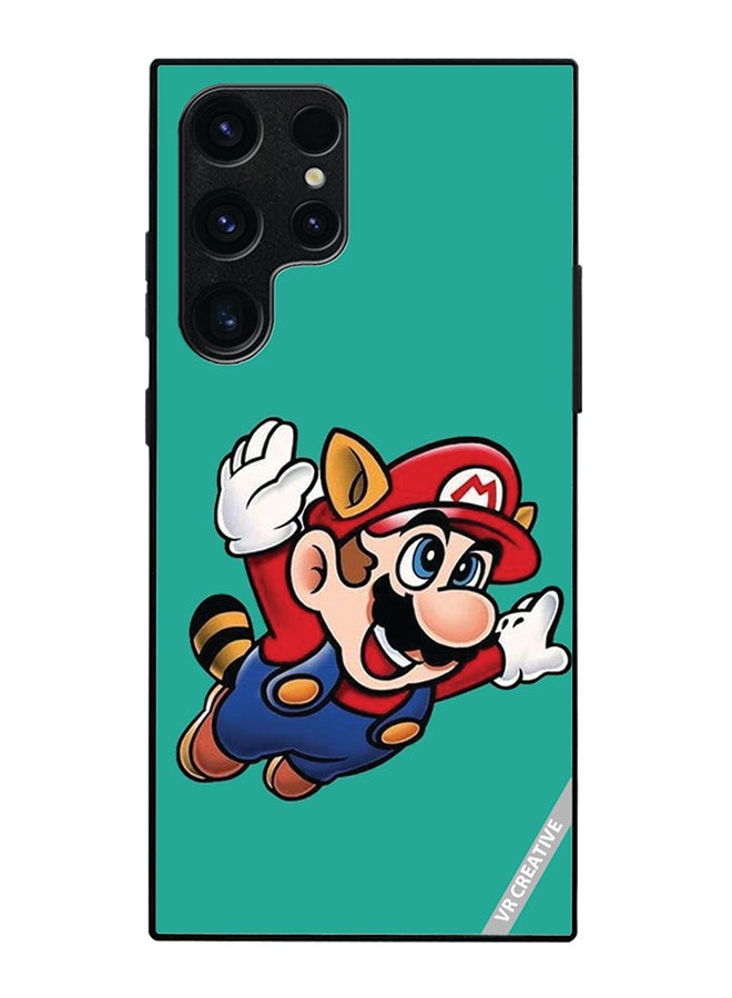 VR CREATIVE Protective Case Cover For Samsung Galaxy S25 Ultra Mario Design Multicolour