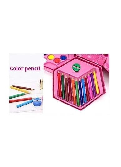 Manos Manos Color Round Box 46 pc set Pencils Crayons Sketch Pens For Kids Children Best Gifts Print May VaryPack Of 1  - Image 4