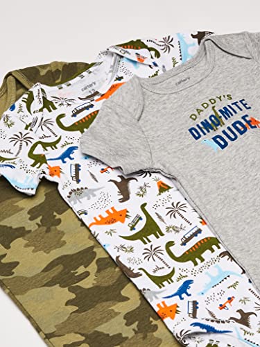 carter's Carters Baby Boys 9Piece Basic Gift Set Shirt Navy Dino 3 Months - Image 3