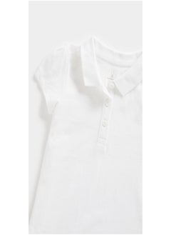 White Piqué Polo Top - pzsku/Z3759C3D1A3792FC532FFZ/45/_/1710489201/f3e0eb35-e23d-4cb3-b435-6be85f348f5c